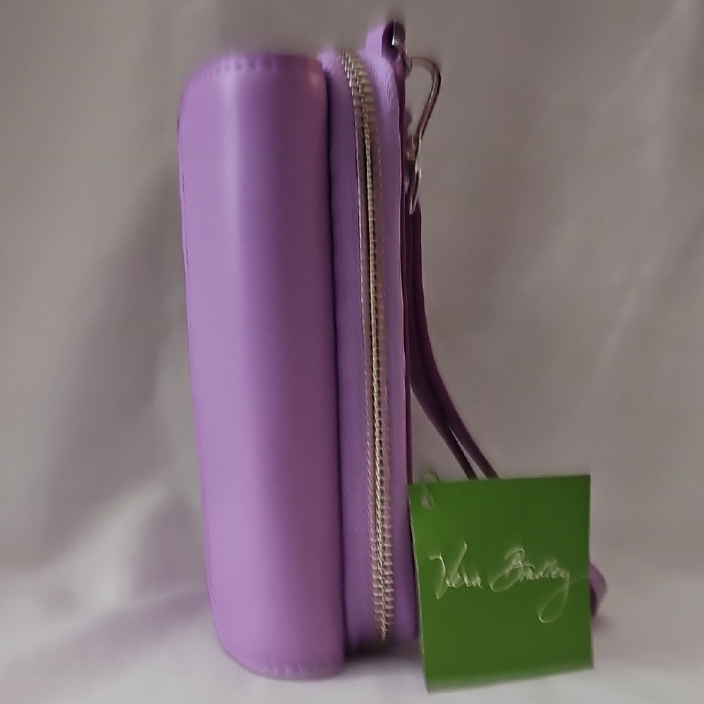 Vera Bradley Lilac Smartphone Wristlet with Flap Closure - Picture 3 of 10